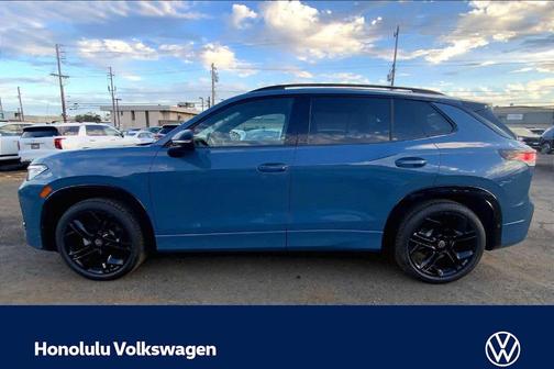 Monterey Blue Pearl 2026 Volkswagen Tiguan 2.0T SE R-Line Black