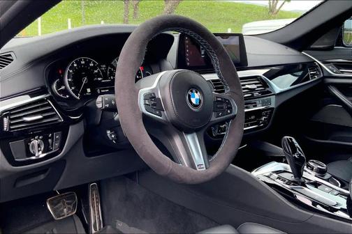 Azurite Black Metallic 2018 BMW M550 i xDrive