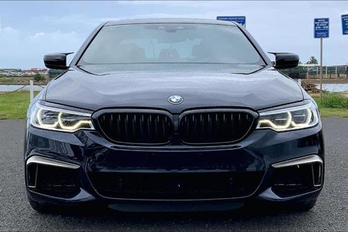 Azurite Black Metallic 2018 BMW M550 i xDrive