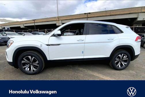 Opal White Pearl 2026 Volkswagen Atlas Cross Sport 2.0T SE