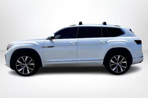 Opal White Pearl Effect 2025 Volkswagen Atlas 2.0T SEL Premium R-Line