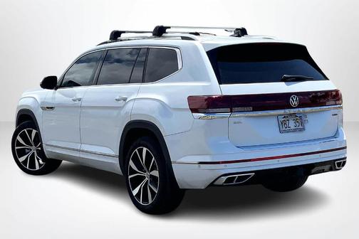 Opal White Pearl Effect 2025 Volkswagen Atlas 2.0T SEL Premium R-Line