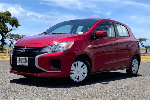 Infrared Metallic 2024 Mitsubishi Mirage ES