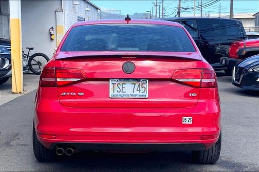 Tornado Red 2015 Volkswagen Jetta 1.8T SE