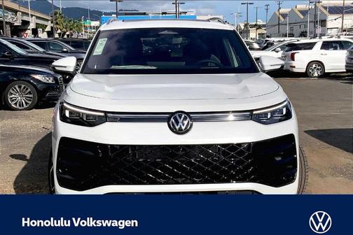 Opal White Pearl 2026 Volkswagen Tiguan 2.0T SEL R-Line Turbo