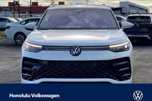 Opal White Pearl 2026 Volkswagen Tiguan 2.0T SEL R-Line Turbo
