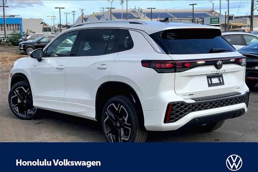 Opal White Pearl 2026 Volkswagen Tiguan 2.0T SEL R-Line Turbo