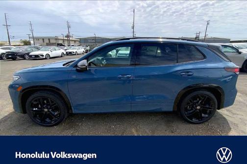 Monterey Blue Pearl 2026 Volkswagen Tiguan 2.0T SE R-Line Black