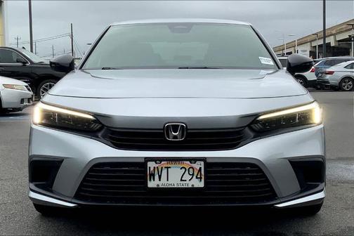 Lunar Silver Metallic 2024 Honda Civic Sport