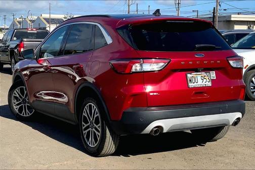 Rapid Red Metallic Tinted Clearcoat 2020 Ford Escape SEL