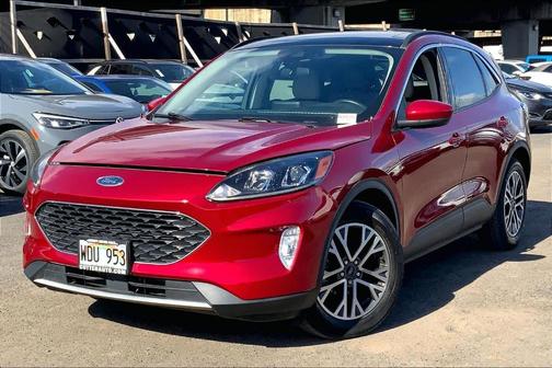 Rapid Red Metallic Tinted Clearcoat 2020 Ford Escape SEL