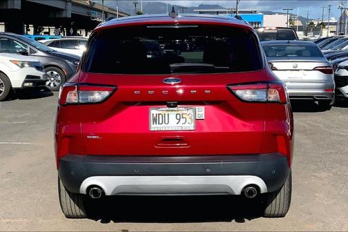 Rapid Red Metallic Tinted Clearcoat 2020 Ford Escape SEL