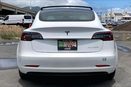 Pearl White Multi 2020 Tesla Model 3 Long Range