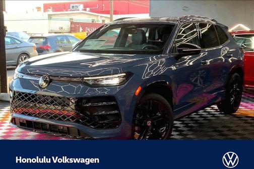 Monterey Blue Pearl 2026 Volkswagen Tiguan 2.0T SE R-Line Black