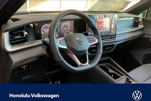 Monterey Blue Pearl 2026 Volkswagen Tiguan 2.0T SE R-Line Black