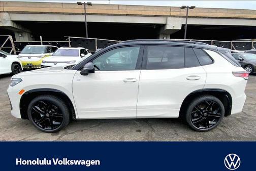 Ascot Grey With Black Roof 2026 Volkswagen Tiguan 2.0T SE R-Line Black