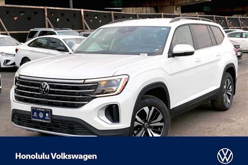 Opal White Pearl 2026 Volkswagen Atlas 2.0T SE