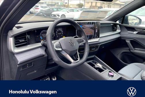 Platinum Gray Metallic 2026 Volkswagen Tiguan 2.0T SE R-Line Black