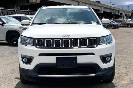 White Clearcoat 2020 Jeep Compass Limited