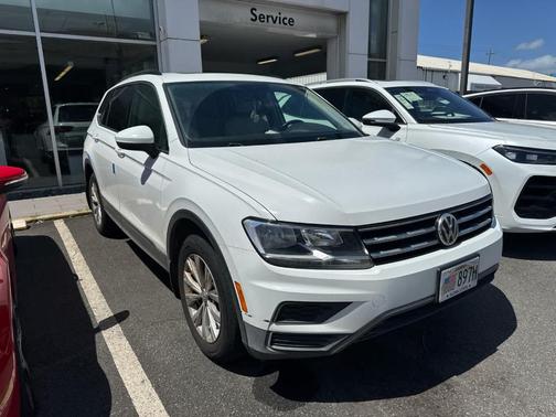 Pure White 2019 Volkswagen Tiguan 2.0T SE