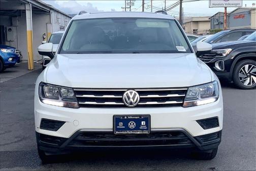 Pure White 2019 Volkswagen Tiguan 2.0T SE