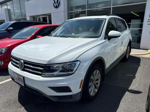 Pure White 2019 Volkswagen Tiguan 2.0T SE