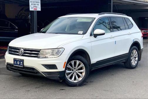 Pure White 2019 Volkswagen Tiguan 2.0T SE