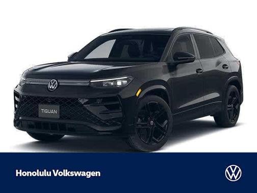 Deep Black Pearl 2026 Volkswagen Tiguan 2.0T SE R-Line Black