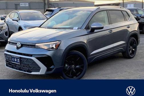 Platinum Gray Metallic 2026 Volkswagen Taos 1.5T SE