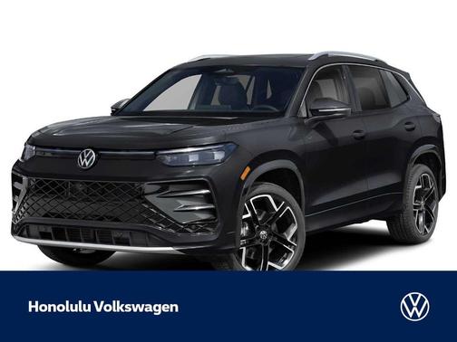 Deep Black Pearl Effect 2026 Volkswagen Tiguan 2.0T SEL R-Line Turbo