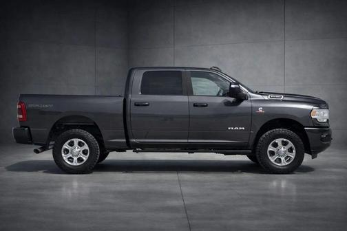 Granite Crystal Metallic Clearcoat 2023 RAM 2500 Big Horn Crew Cab 4x4 6'4' Box