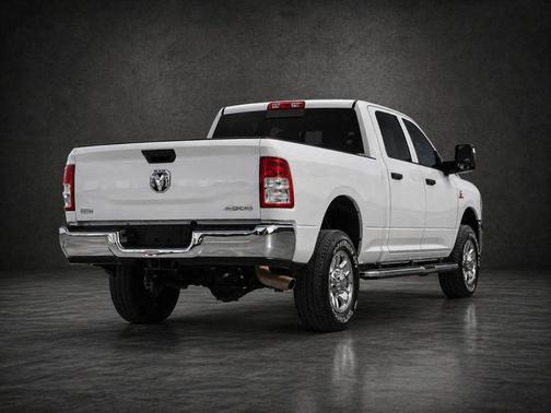 Bright White Clearcoat 2024 RAM 2500 Tradesman Crew Cab 4x4 6'4' Box