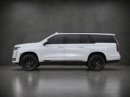 Crystal White Tricoat 2023 Cadillac Escalade ESV Sport Platinum