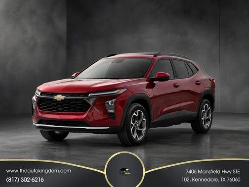 Crimson Metallic 2024 Chevrolet Trax LT