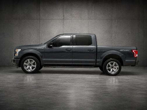 Gray 2016 Ford F-150 XLT