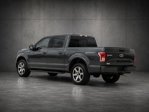 Gray 2016 Ford F-150 XLT