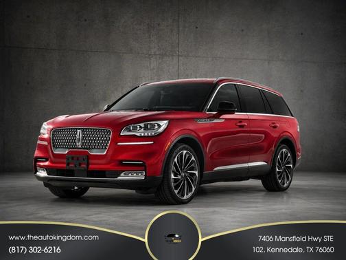 Red Carpet Metallic Tinted Clearcoat 2020 Lincoln Aviator Reserve AWD
