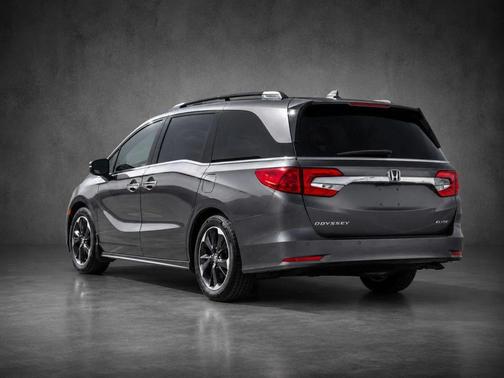 Gray 2022 Honda Odyssey Elite