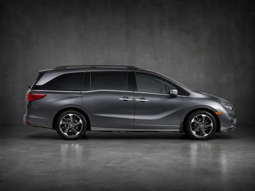 Gray 2022 Honda Odyssey Elite