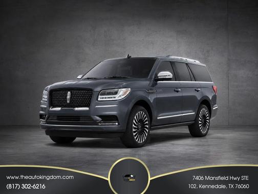 Flight Blue 2021 Lincoln Navigator Black Label