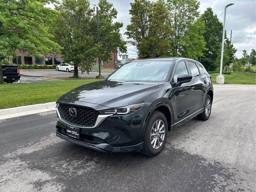 Jet Black Mica 2025 Mazda CX-5 2.5 S Preferred Package