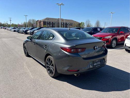 Machine Gray Metallic 2025 Mazda Mazda3 2.5 Turbo AWD