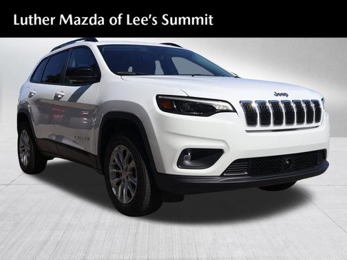 Bright White Clearcoat 2022 Jeep Cherokee Latitude Lux
