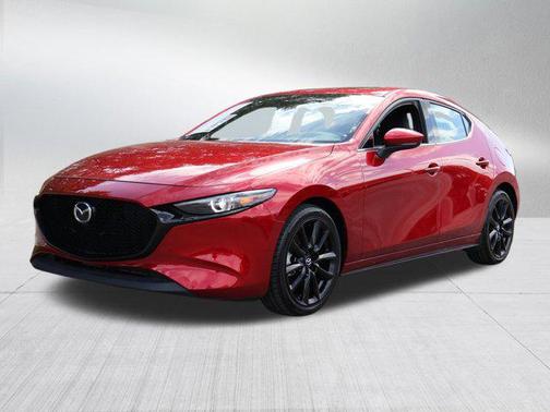 Soul Red Crystal Metallic 2021 Mazda Mazda3 AWD w/Premium Package