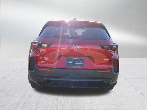 Soul Red Crystal Metallic 2025 Mazda CX-50 Hybrid Premium Package