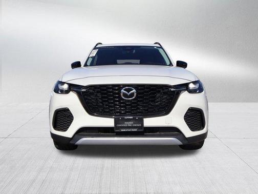 Rhodium White Premium 2025 Mazda CX-70 PHEV Premium Package