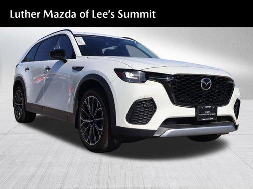 Rhodium White Premium 2025 Mazda CX-70 PHEV Premium Package