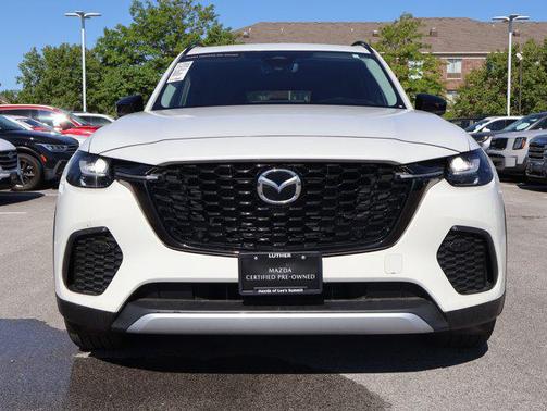 Rhodium White Premium 2025 Mazda CX-70 PHEV Premium Package