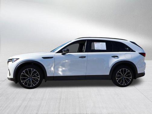 Rhodium White Premium 2025 Mazda CX-70 PHEV Premium Package