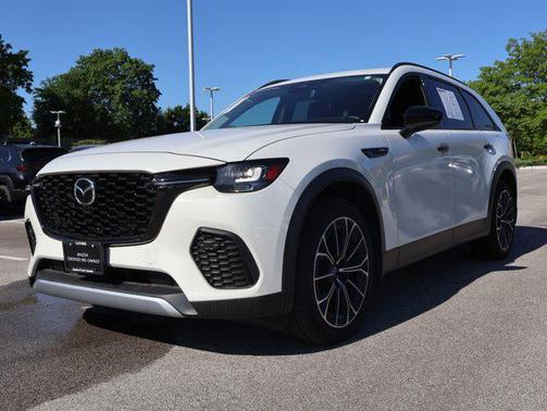 Rhodium White Premium 2025 Mazda CX-70 PHEV Premium Package